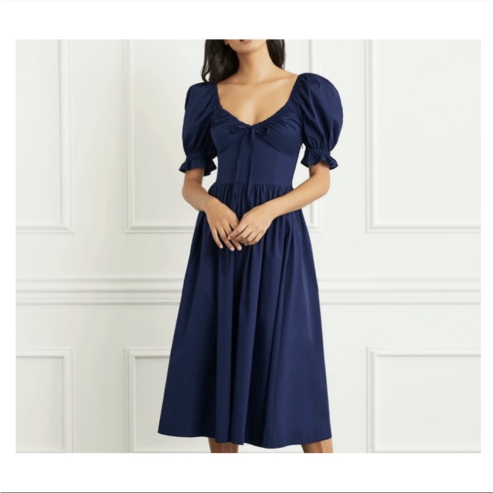 Hill House The Ophelia Dress Nap Dress Navy Blue